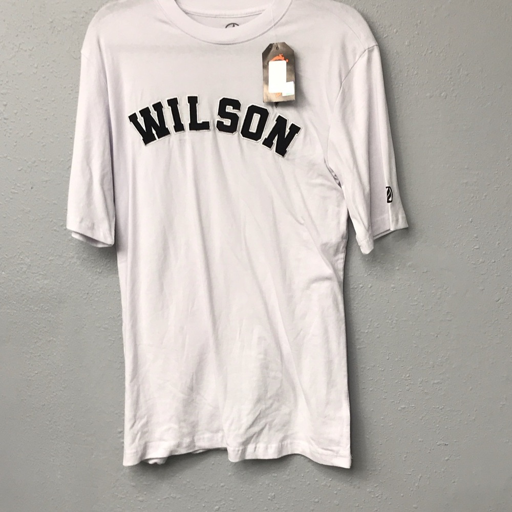 Wilson Men's Classic White Short Sleeve Tee